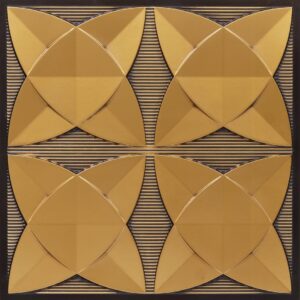 369-Floric-Antique Gold-Glue Up Only and Grid Both