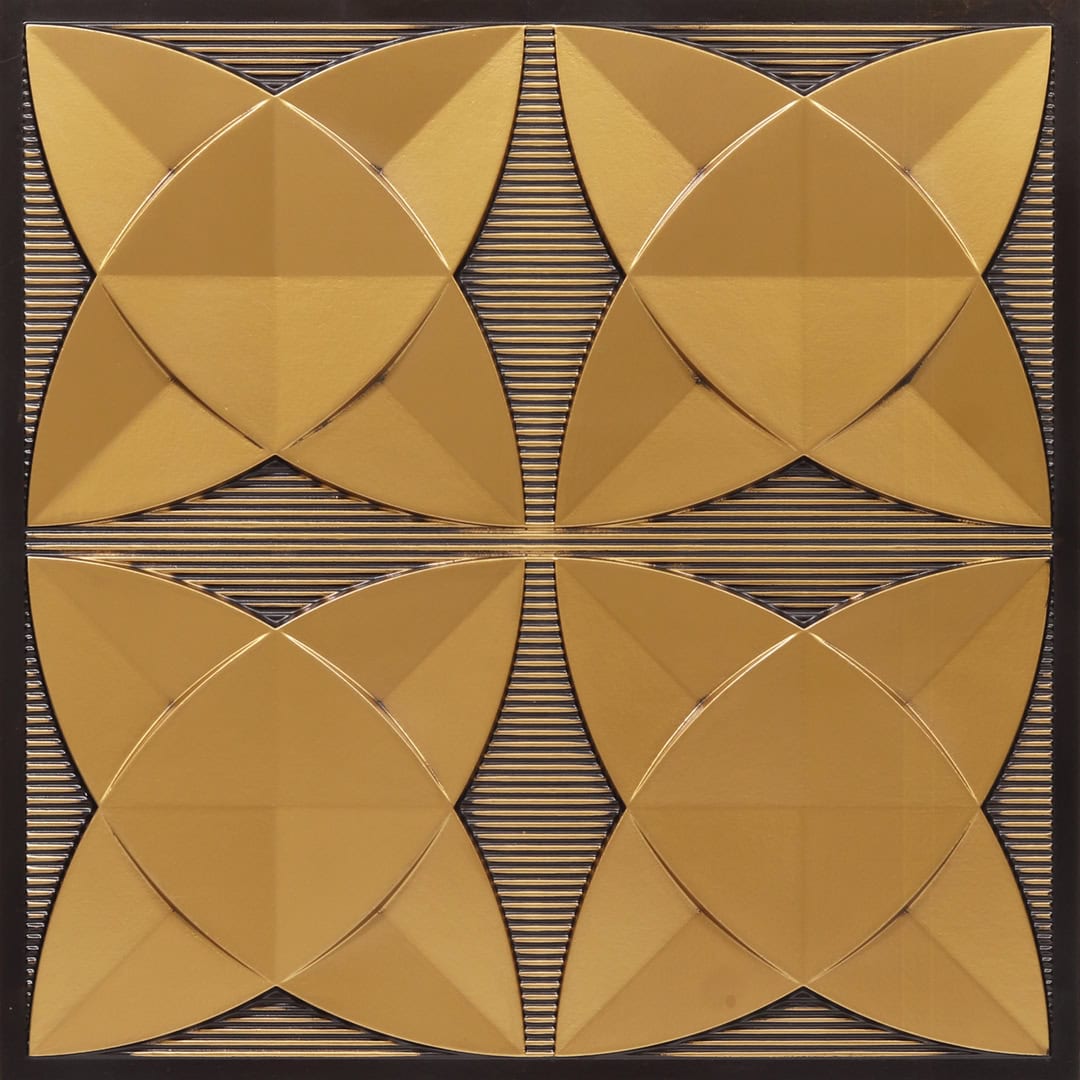 369-Floric-Antique Gold-Glue Up Only and Grid Both