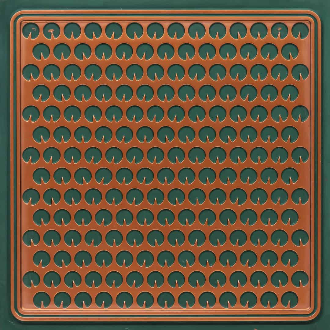 371-Spora-Royal Green -Glue Up Only and Grid Both