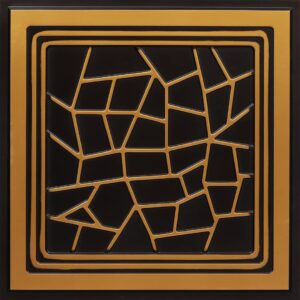 374-Crackle-Antique Gold-Glue Up Only and Grid Both