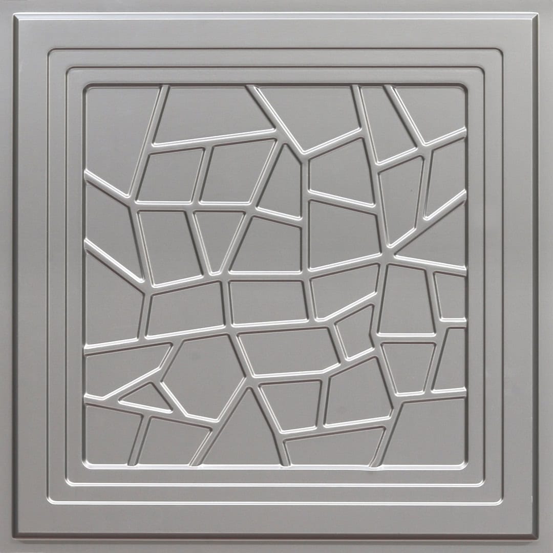 374-Crackle-Silver-Glue Up Only and Grid Both