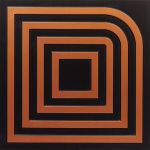 375-Arc Square-Antique Copper-Glue Up Only and Grid Both