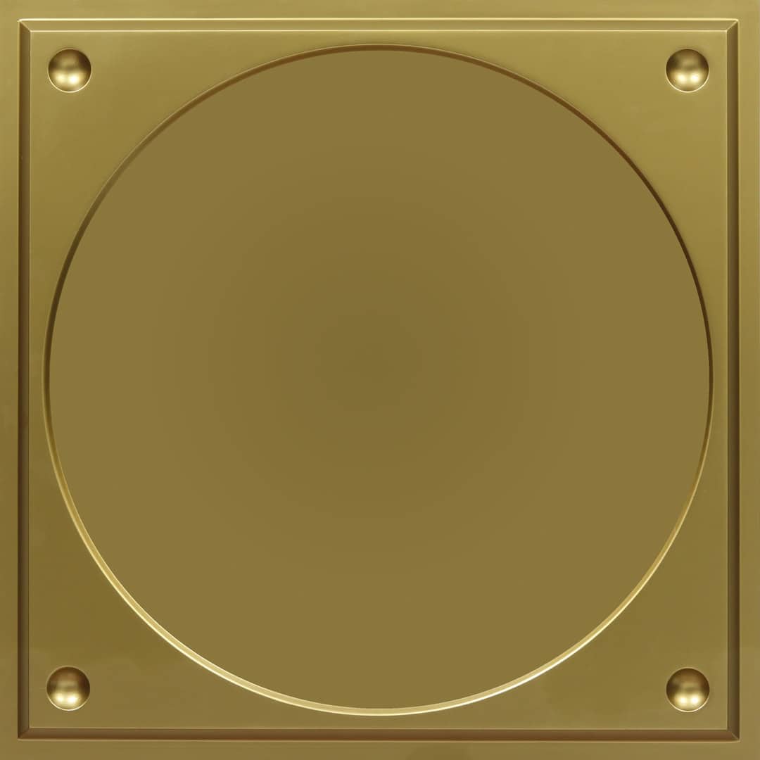 376-Arc Square-Brass-Grid