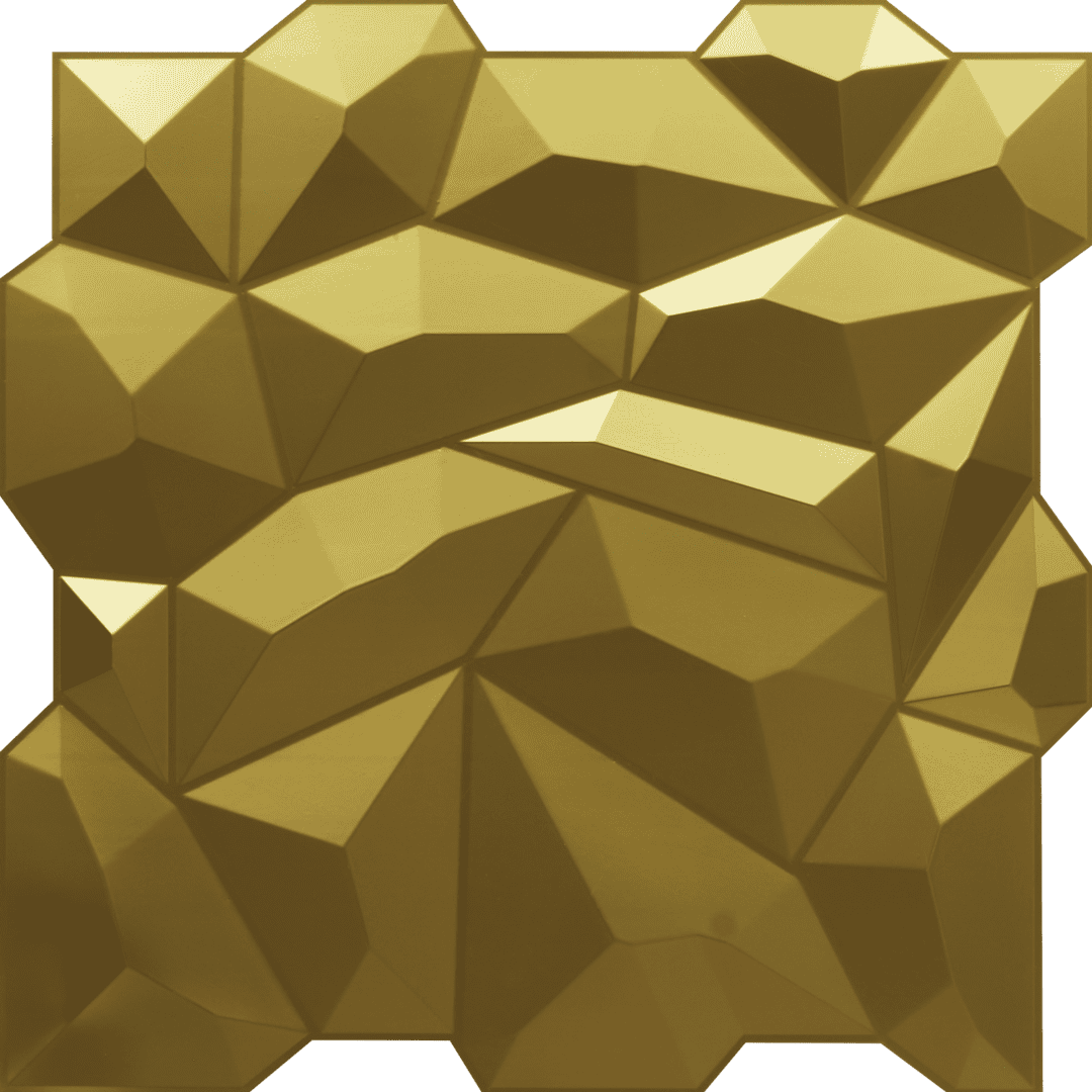 378-Rough Diamonds-Brass-Glue Up Only