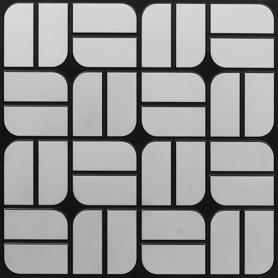 380-Neo Blocks-Antique Silver-Glue Up Only