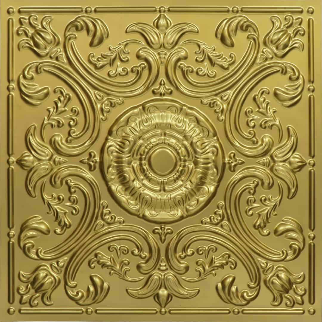 511-Royal Medallion-Brass-Glue Up Only and Grid Both