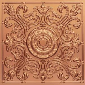 511-Royal Medallion-Copper-Glue Up Only and Grid Both