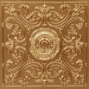 511-Royal Medallion-Gold-Glue Up Only and Grid Both