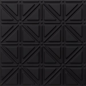 513-Triad Grid-Black-Glue Up Only