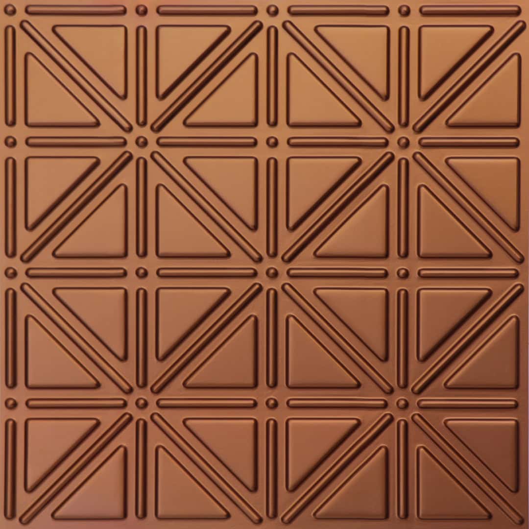 513-Triad Grid-Copper-Glue Up Only