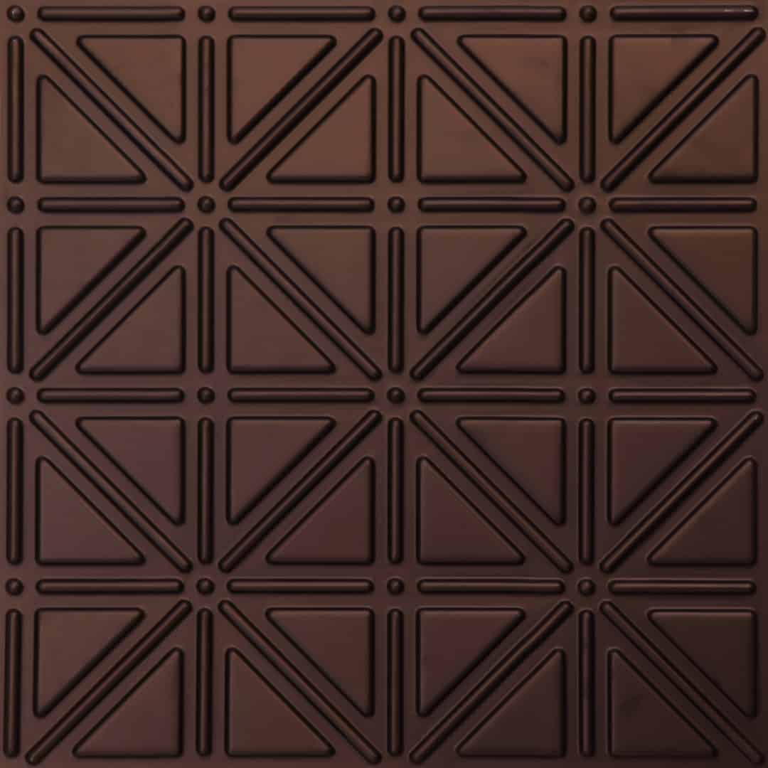 513-Triad Grid-Mocha-Glue Up Only