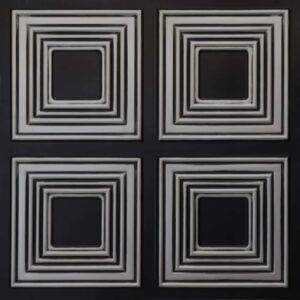 514-Quadra Frame-Antique Silver-Glue Up Only