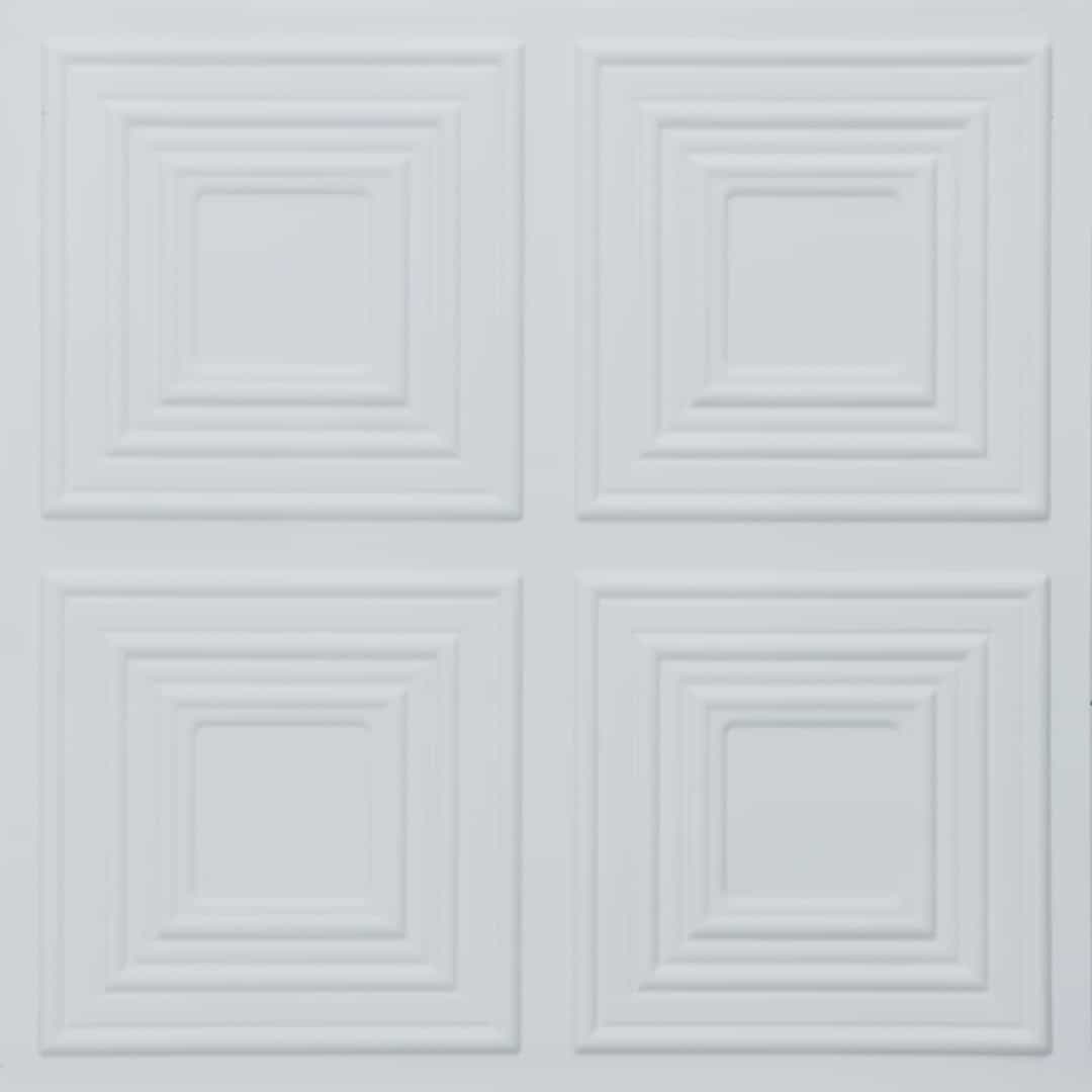 514-Quadra Frame-White Matt-Glue Up Only