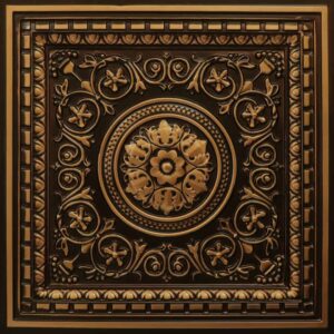 VC 02-Regal Vine-Antique Gold-Grid