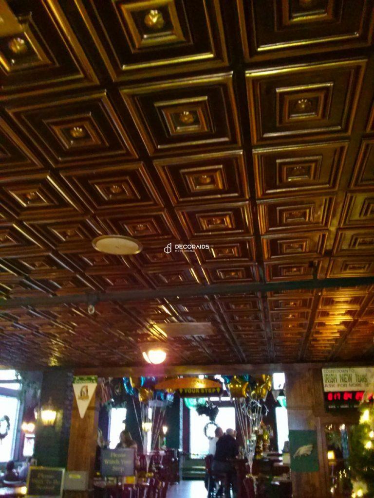 112-Ornate Square-Antique Brass-Glue Up Only