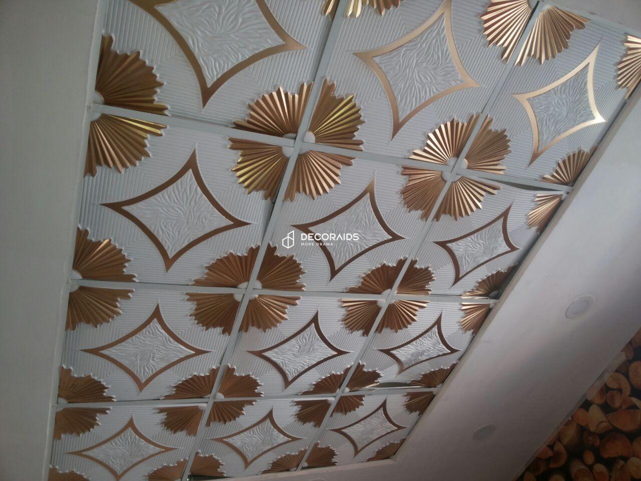 201-Starflare-White Matt Gold-Glue Up and Grid Both