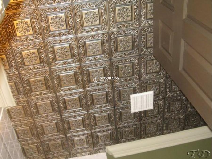 203-Heritage Bloom-Antique Gold-Glue Up Only