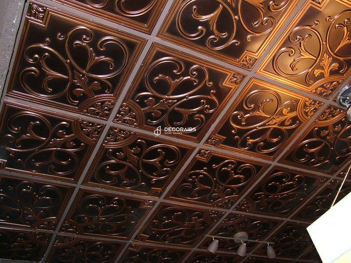 204-Ornate-Antique Copper-Glue Up and Grid Both