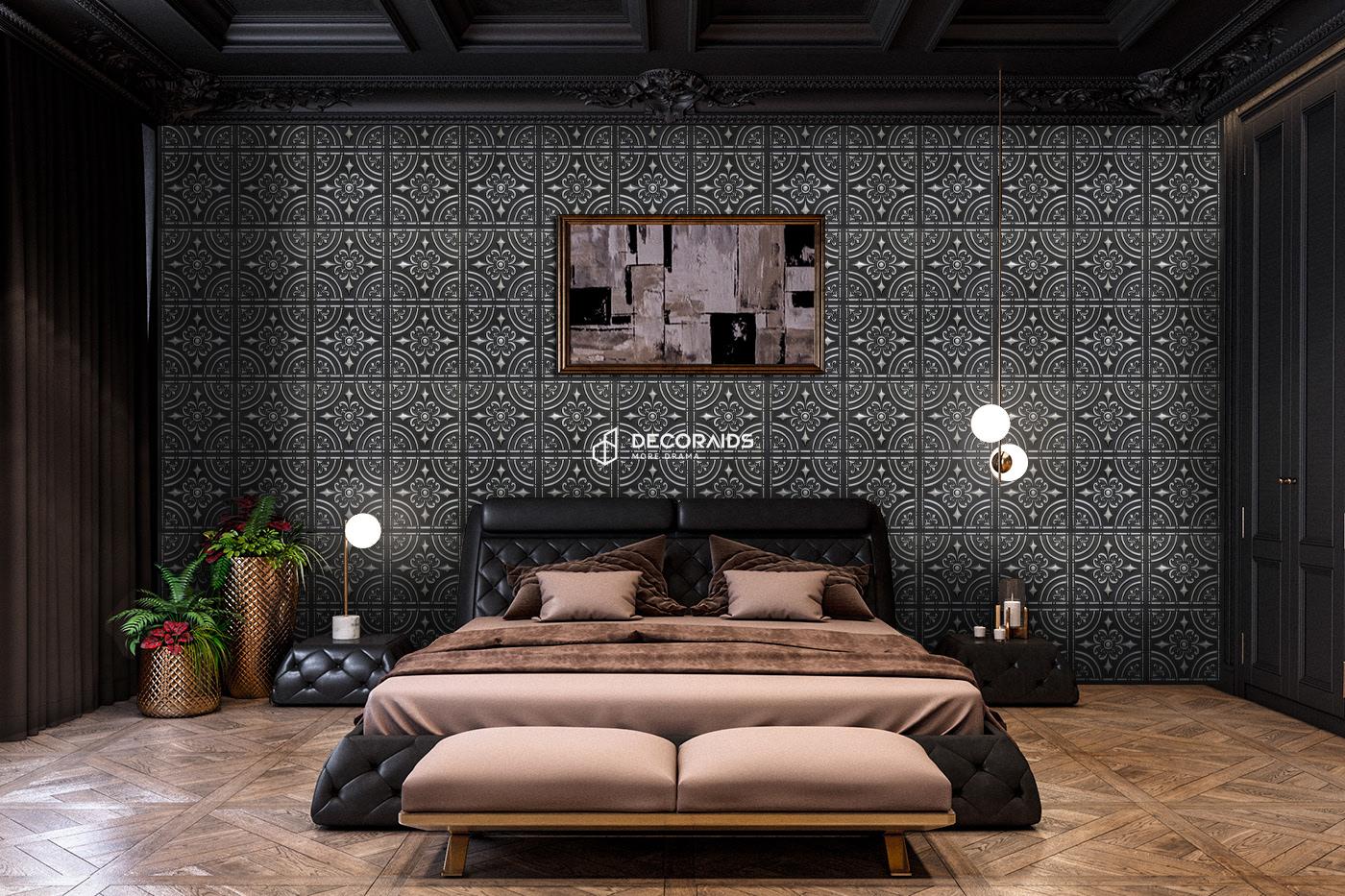 205-Iron Fleur-Antique Silver-Glue Up Only