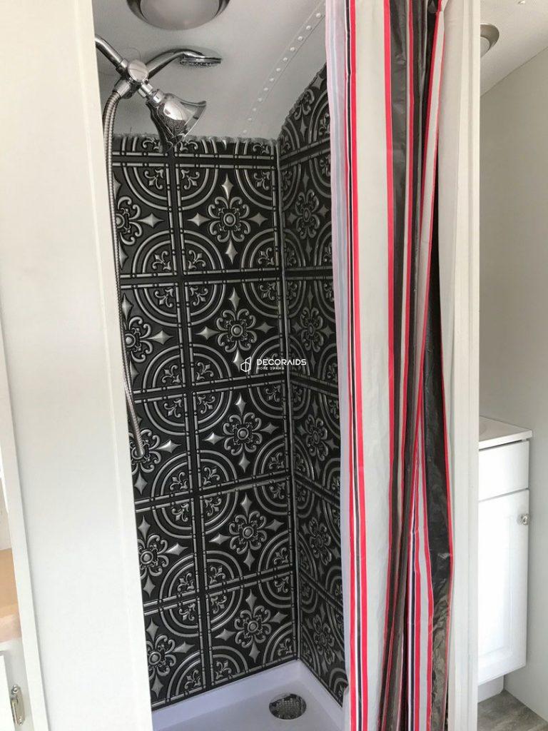 205-Iron Fleur-Antique Silver-Glue Up Only