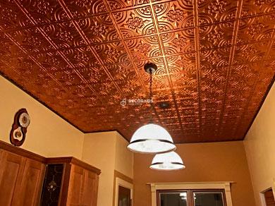 205-Iron Fleur-Copper-Glue Up Only