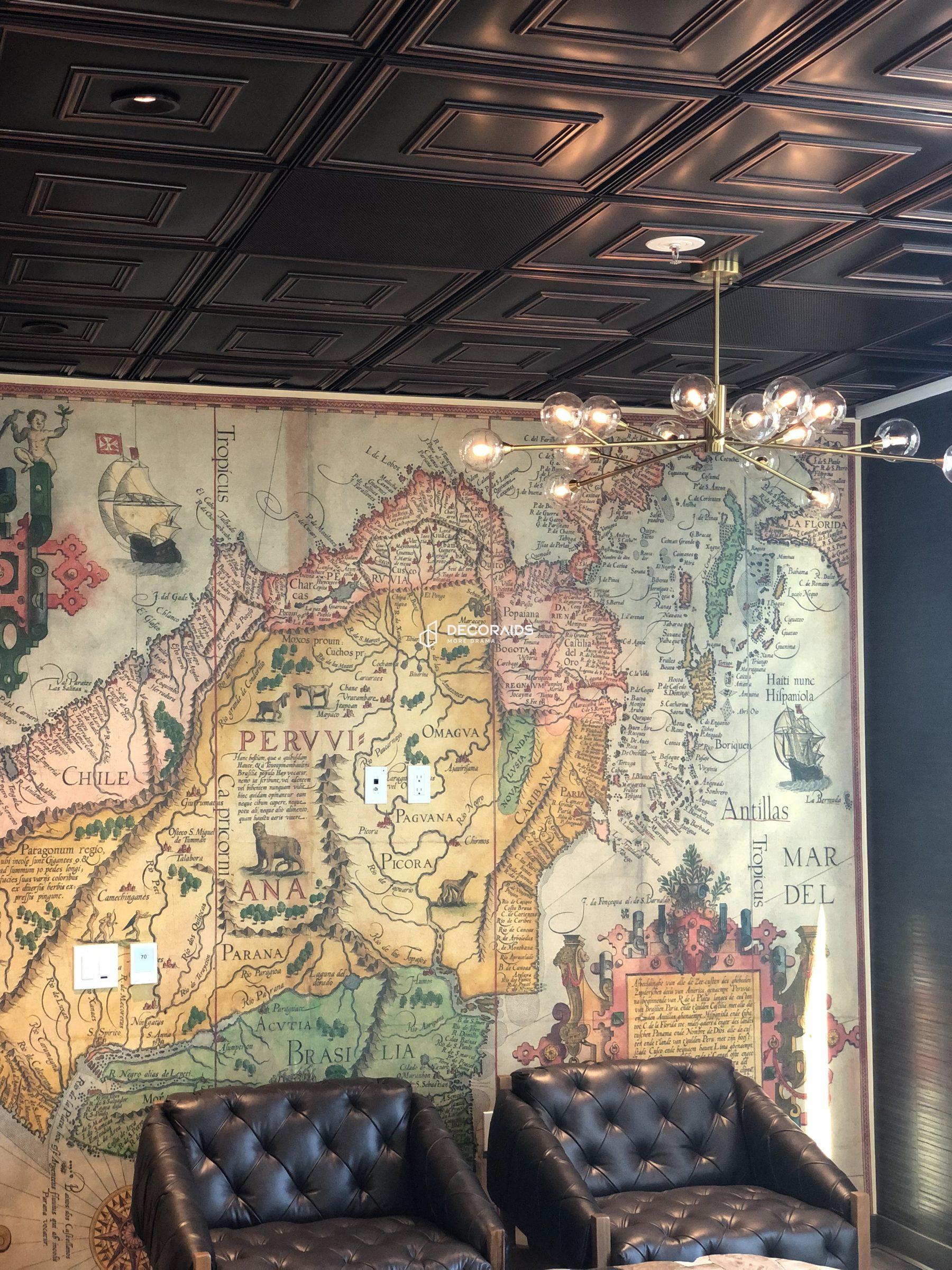 208-Rustic Frame-Antique Copper-Glue Up and Grid Both