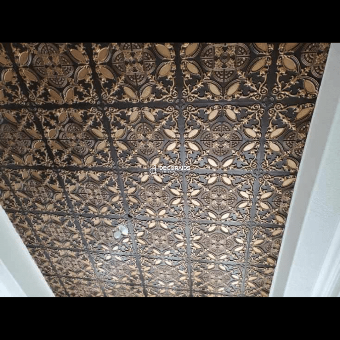 218-Regal Lattice-Antique Gold-Glue Up and Grid Both