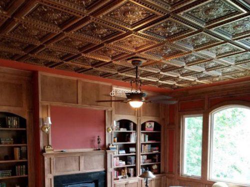 223-Heritage Charm-Antique Gold-Glue Up and Grid Both