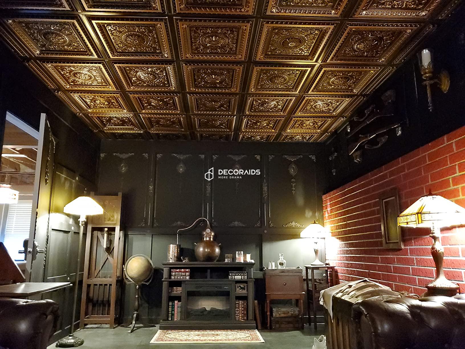 223-Heritage Charm-Antique Gold-Glue Up and Grid Both