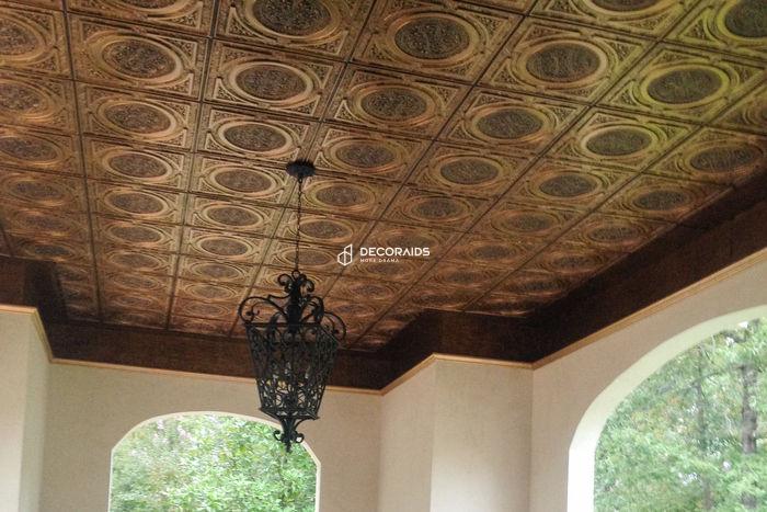 225-Vinecrest-Antique Gold-Glue Up and Grid Both