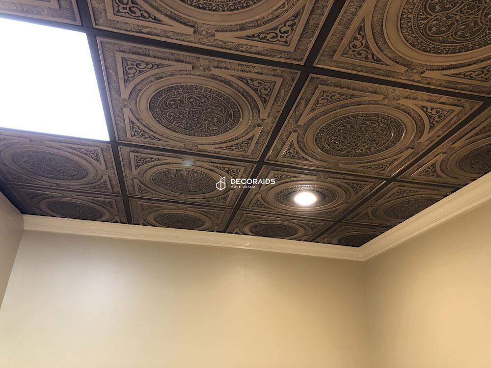 225-Vinecrest-Antique Gold-Glue Up and Grid Both