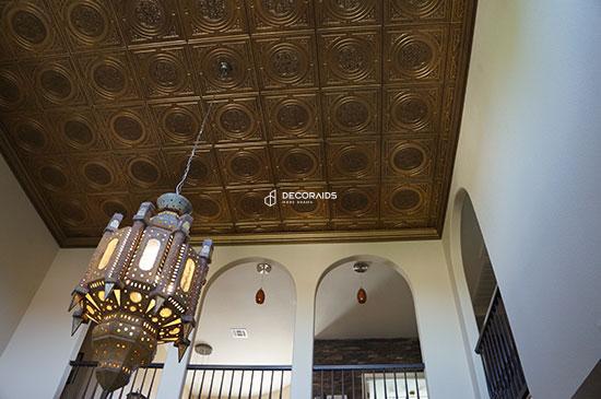 225-Vinecrest-Antique Gold-Glue Up and Grid Both