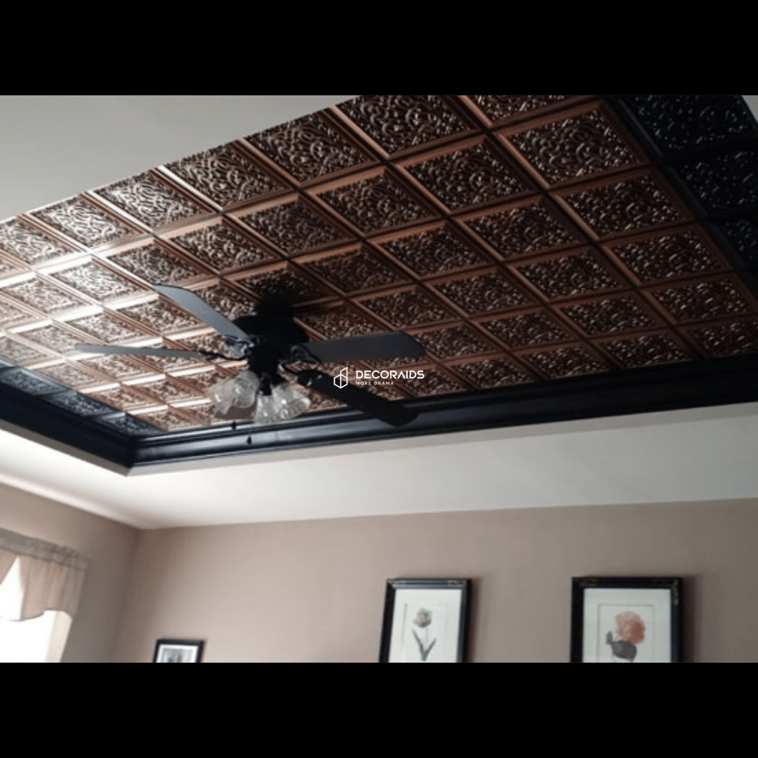 231-Interlace-Antique Copper-Glue Up Only