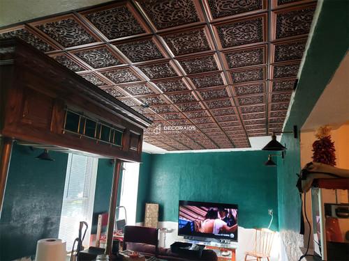 231-Interlace-Antique Copper-Glue Up Only