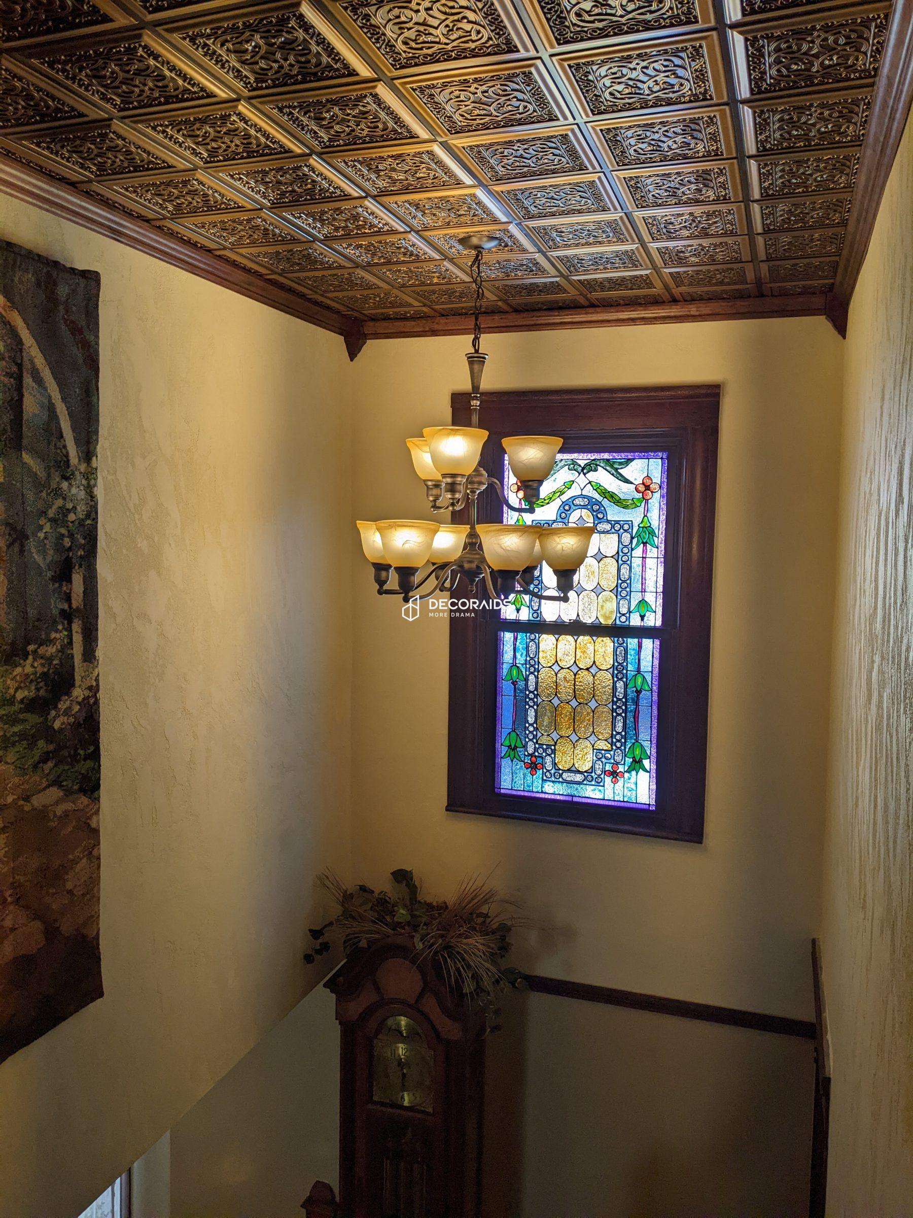 231-Interlace-Antique Gold-Glue Up Only