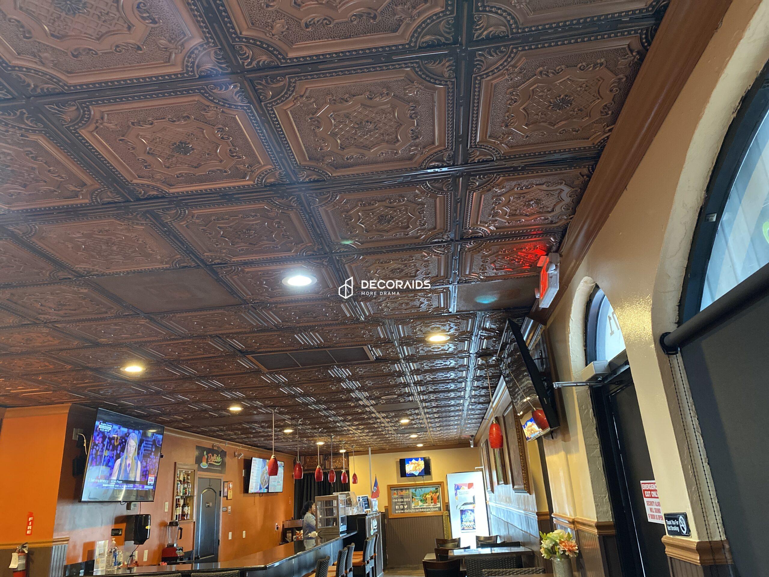 258-Garden Frame-Antique Copper-Glue Up and Grid Both