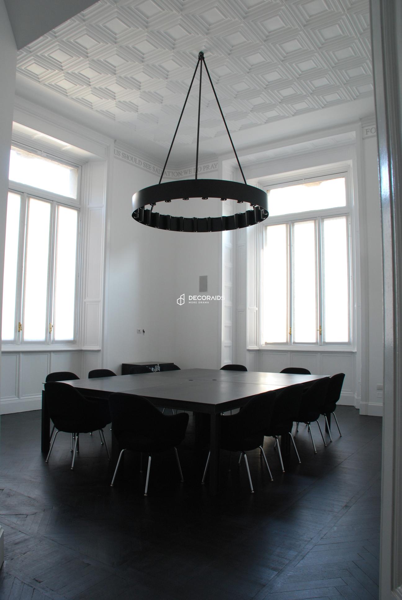 259-Ornate Frame-White Matt-Glue Up Only