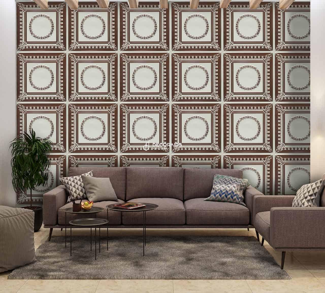 275-Ovale-Antique Mocha-Glue Up and Grid Both