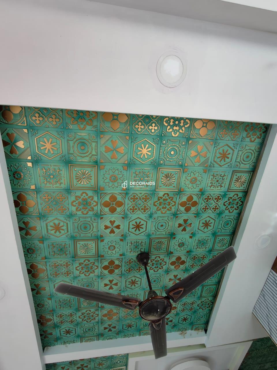 348-Arabesque-Vintage Tin-Glue Up Only