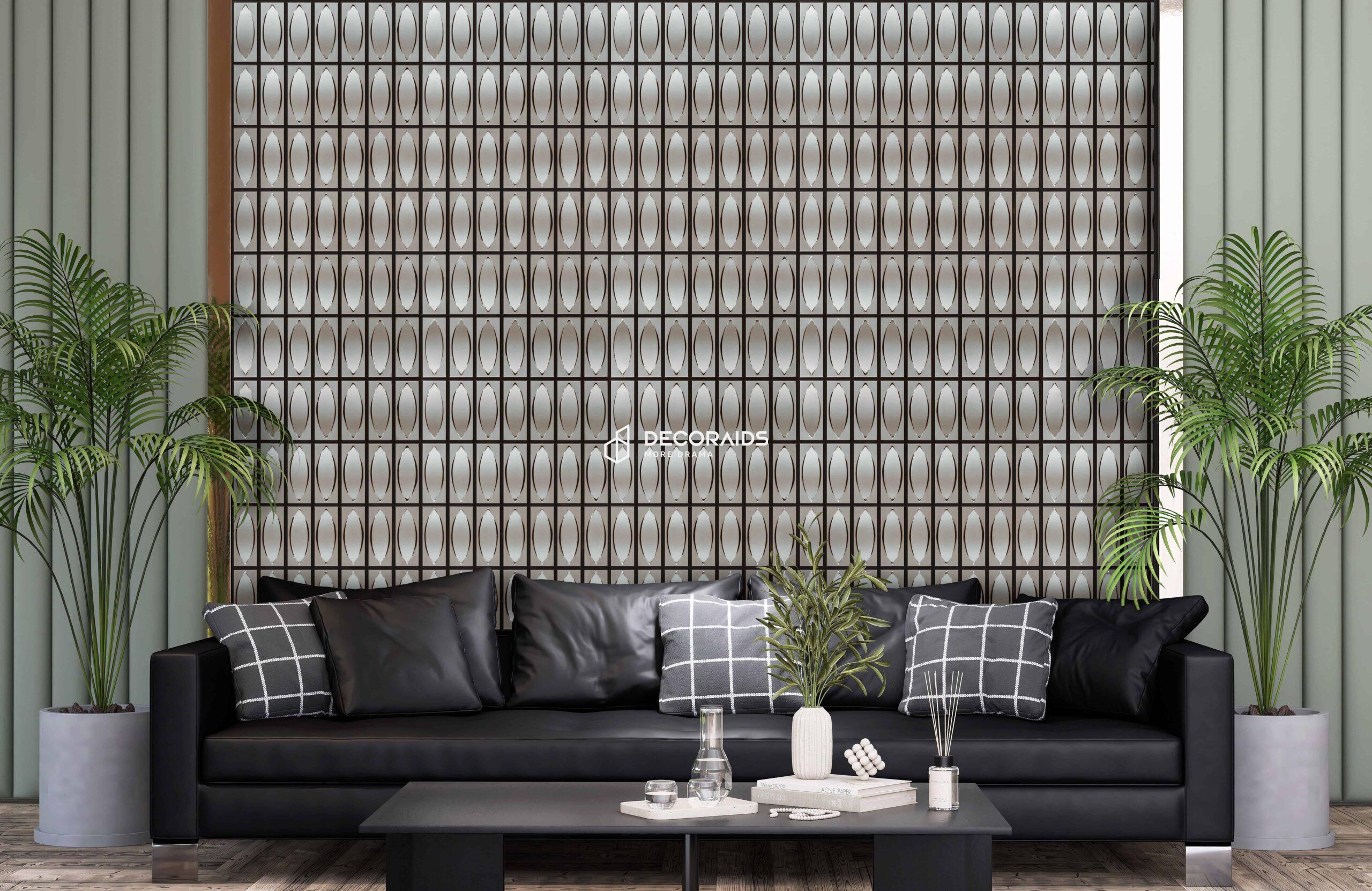 356-Retro Frame-Antique Silver-Glue Up Only