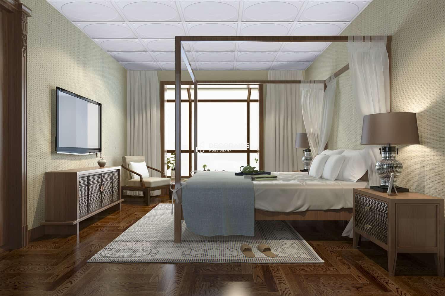 376-Arc Square-White Matt-Grid