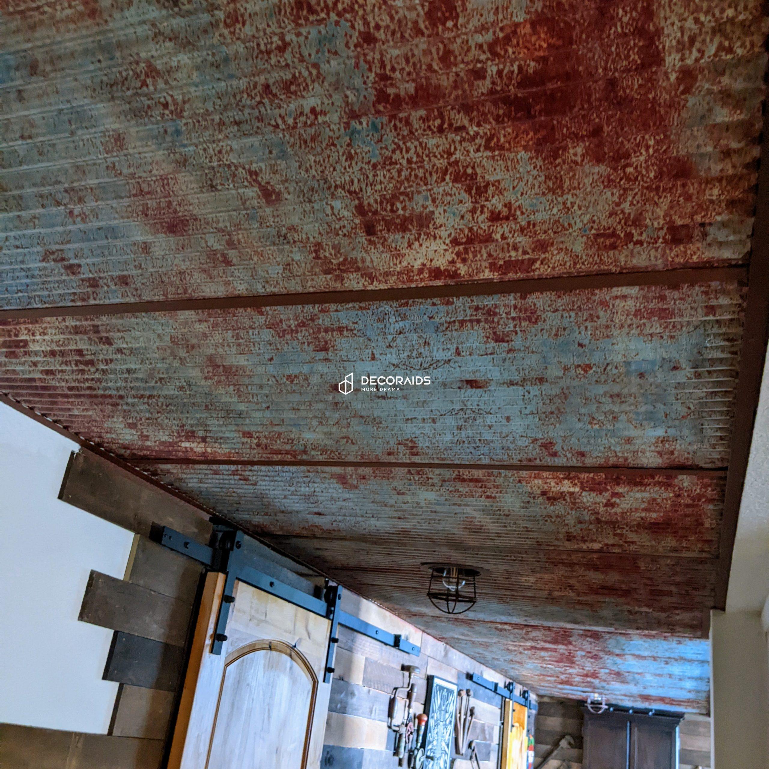 8313-Old Tin Roof-Glue Up