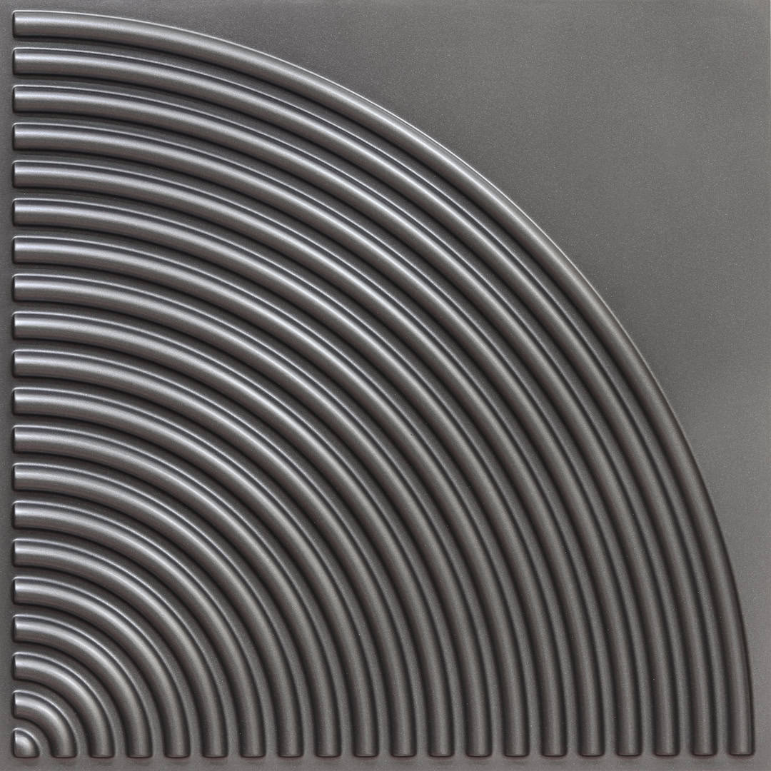 9002-Luna Arc-Metallic Grey-Peel and Stick