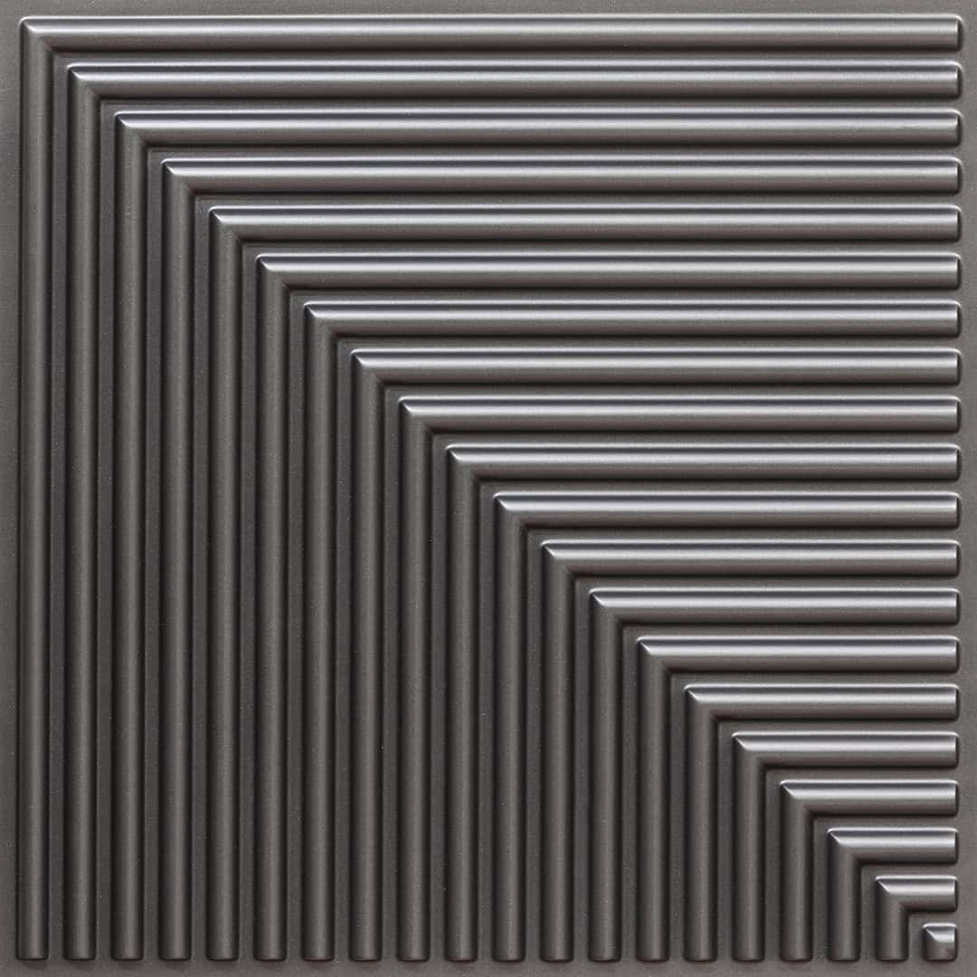 9003-Blush Edge-Metallic Grey-Peel and Stick