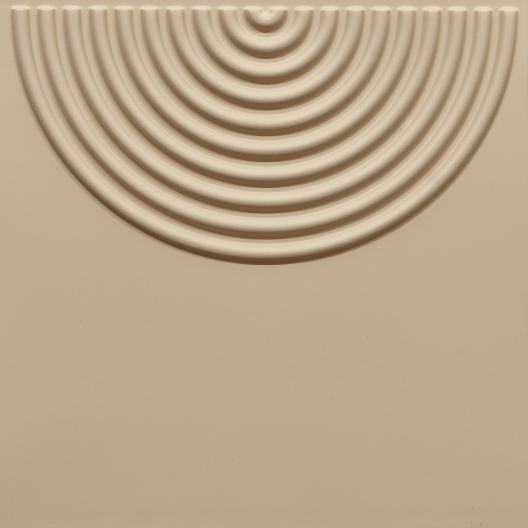 9005-Half Moon-Dairy Cream-Peel and Stick