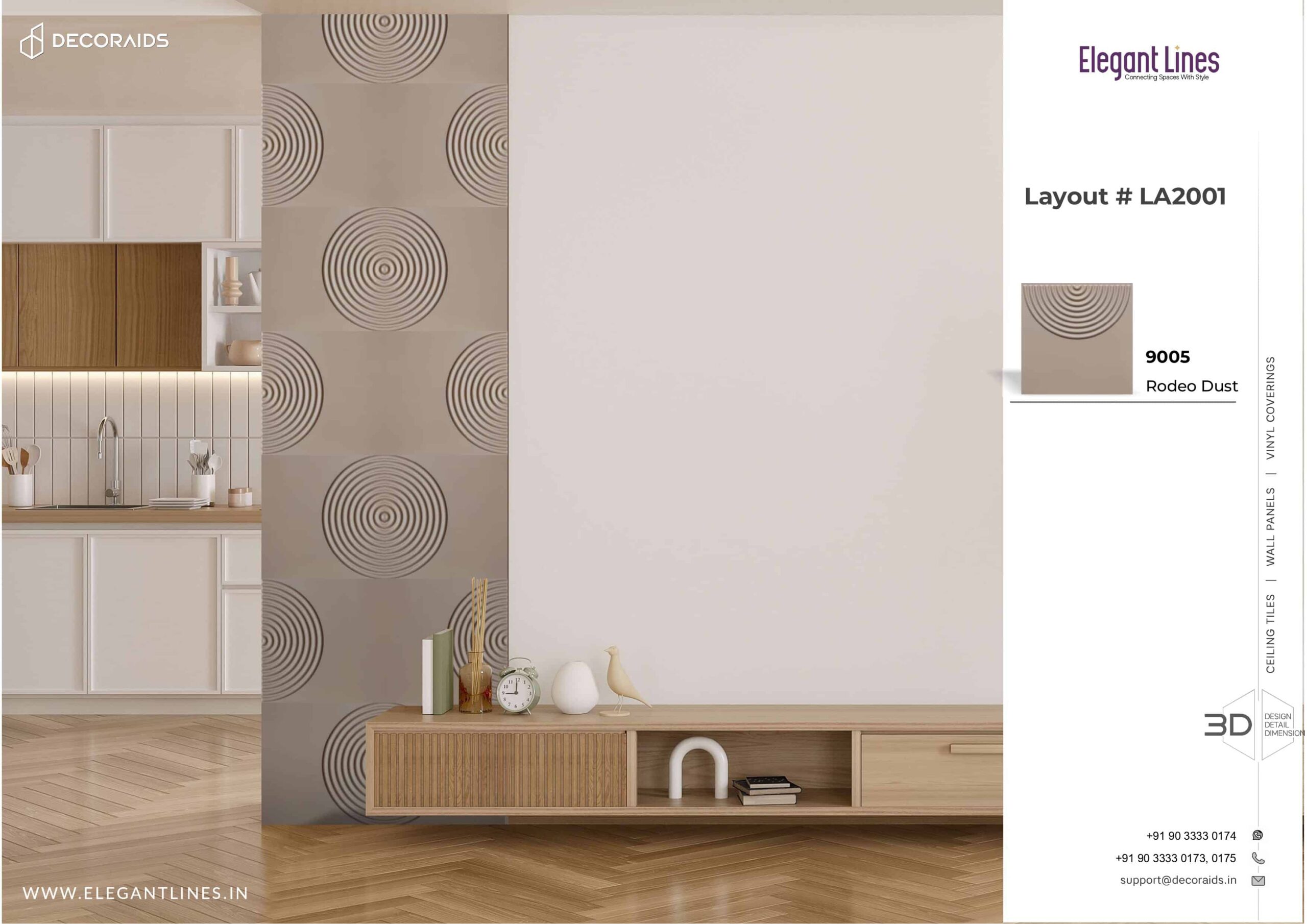 9005-Half Moon-Rodeo Dust-Peel and Stick