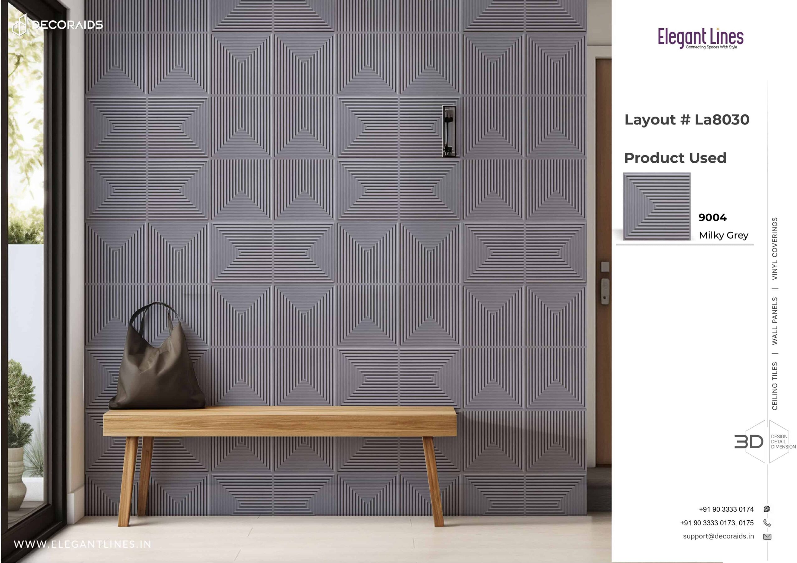 9004-Tidal Edge-Milky Grey-Peel and Stick