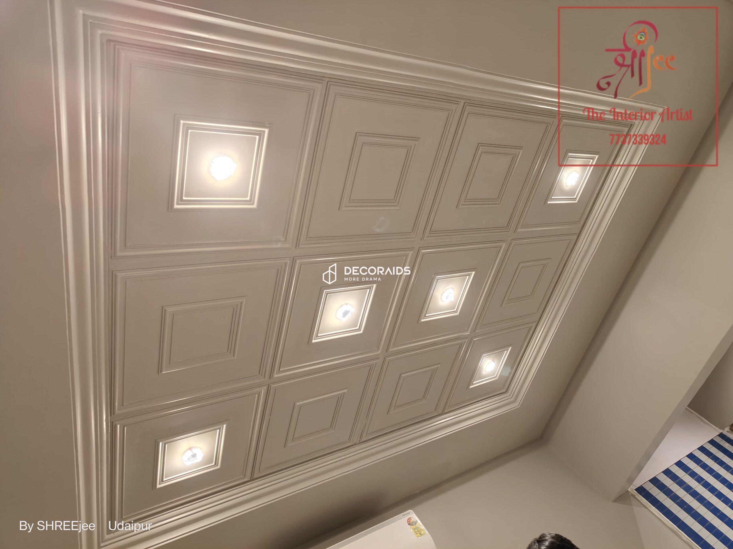 208-Rustic Frame-White Matt-Glue Up and Grid Both