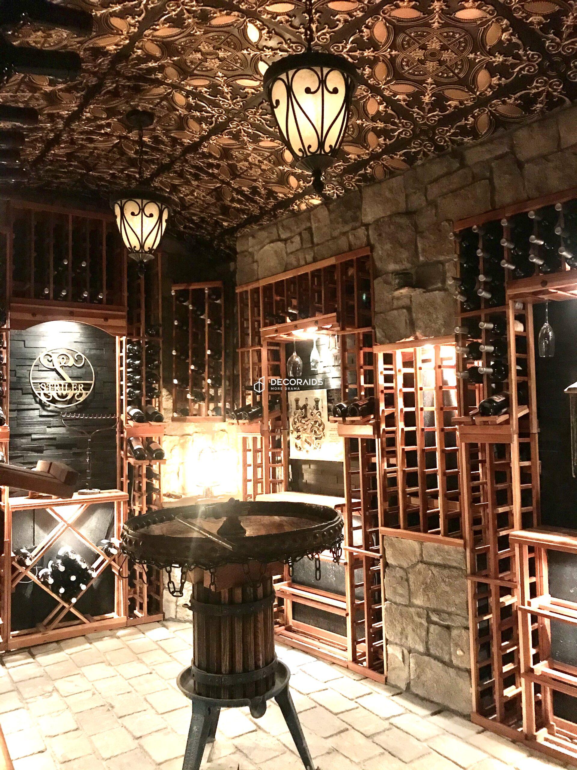 218-Regal Lattice-Antique Gold-Glue Up and Grid Both