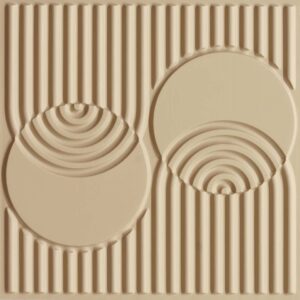 9006-Orbital Grid-Dairy Cream-Peel and Stick